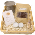 Set quemador + wax melts aroma brownie