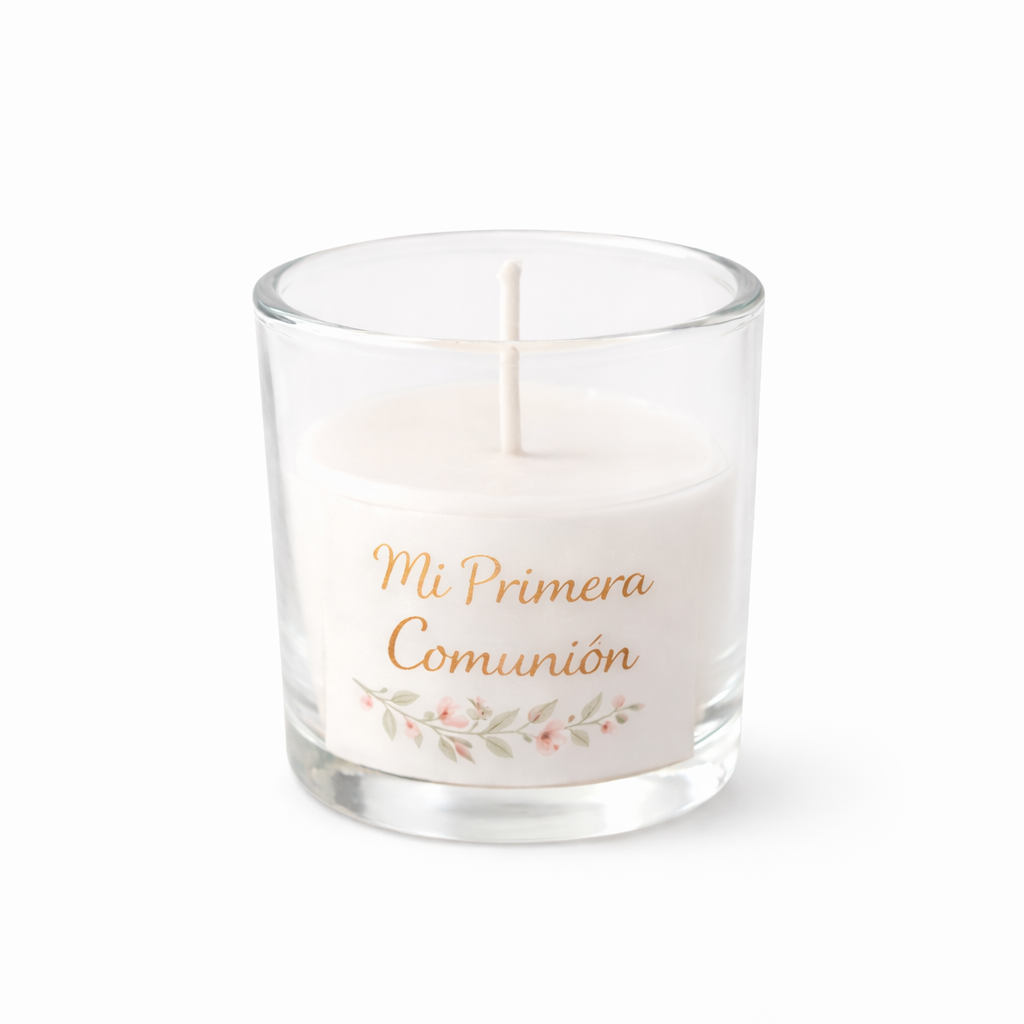 Mini vela aromática para invitados