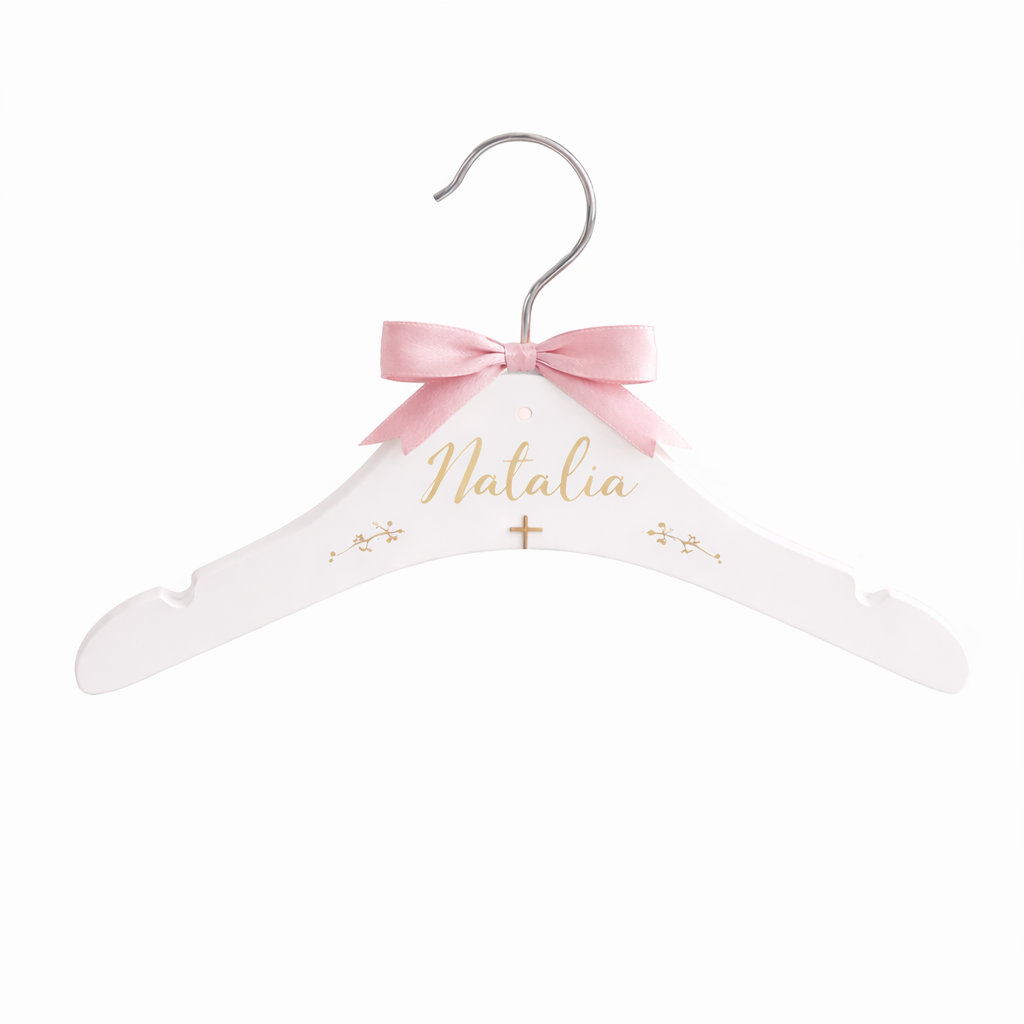 Percha personalizada para  Comuniones