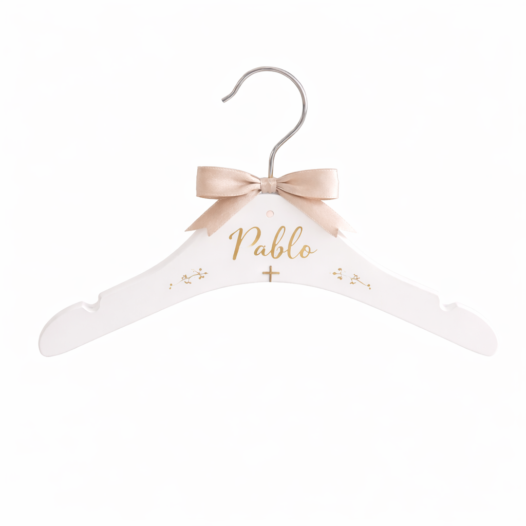 Percha personalizada para  Comuniones